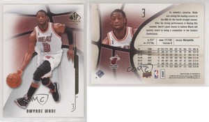 2008-09 SP Authentic Dwyane Wade #1 HOF