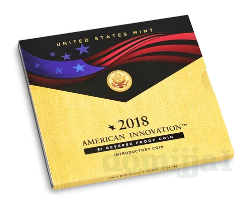 2018-S American Innovation Dollar REVERSE Proof/ Signature Cover
