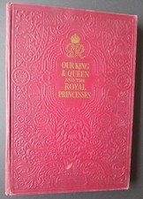 Our King and Queen + the Royal Princesses (Elizabeth) + Wills's cigarette coupon