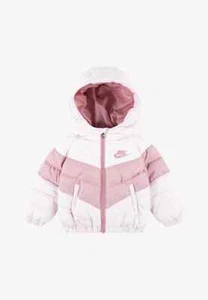 NEW Toddler Girls Nike Full-Zip Hooded Jacket, Pink, Size 3T - Picture 1 of 4