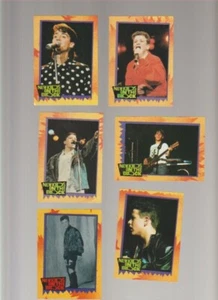Lot of 6 New Kids on the Block trading cards Published 1989 - Picture 1 of 2