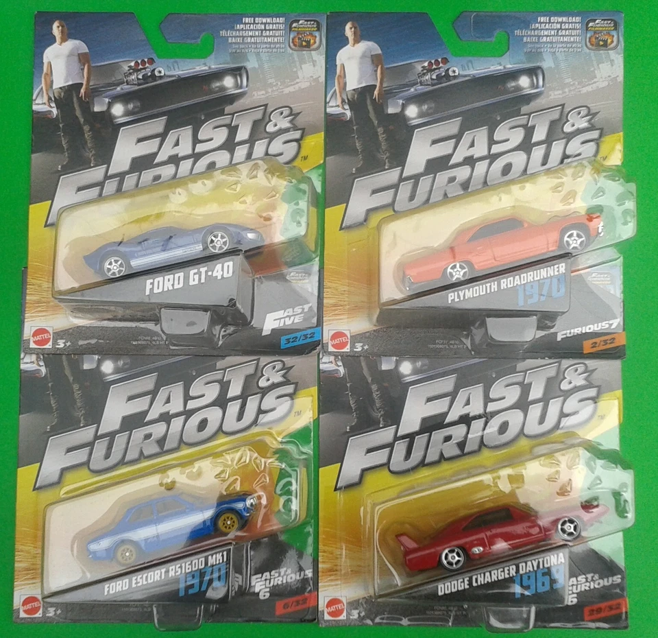 Mattel 1/55 Scale Fast & Furious Cars (Choose the one you Want) - Image 1 of 1