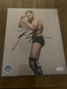Kyle O’Reilly AEW 8x10 Autograph - Picture 1 of 2