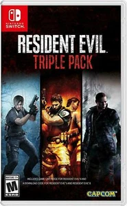 Resident Evil 4 5 6 Triple Pack Nintendo Switch Brand New Sealed - Picture 1 of 1