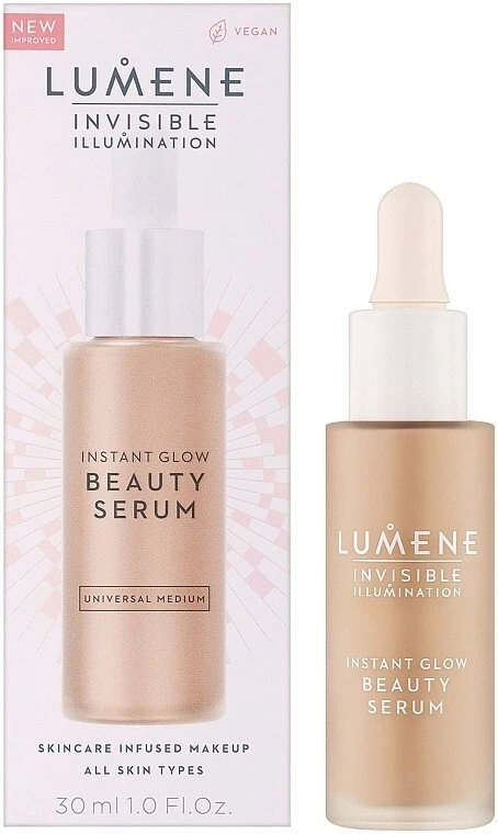 Suero Lumene Invisible Illumination Instant Beauty Glow - Universal Mediano 30 ml Foto 1 de 1