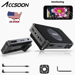 ACCSOON SEEMO Pro Wireless Video Transmission SDI HDMI USB-C iPhone iPad Monitor - Picture 1 of 10