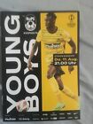 Official Programm Europa Conference  League Young Boys Vs Kups 11.8.2022