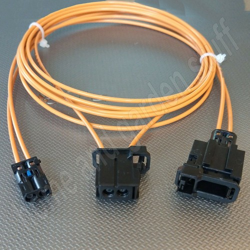 Fits for Mercedes MOST Fibre Optic Loop Cable Bypass Connector 3 in 1 ...