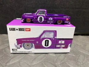 1/64 MINI GT KAIDO HOUSE #84 1983 CHEVROLET SILVERADO DUALLY PURPLE (SEALED) - Picture 1 of 6