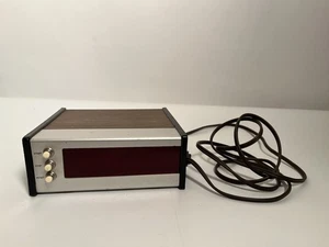 FUNKTIONIERENDE Vintage ES Timer Produktion Aufnahme Stoppuhr Start Stop Reset Rarität Box  - Bild 1 von 4