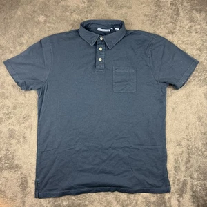 Southern Tide Polo Shirt Mens Large Blue 100% Cotton Pocket Short Sleeve Casual - Picture 1 of 10