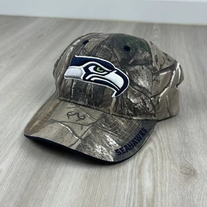 Seattle Seahawks Realtree Camuflaje Equipo NFL Ropa Gorra Ajustable - Imagen 1 de 11