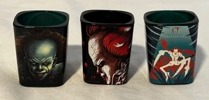 Stephen King's "It - Chapter 2" 3 pack mini Shot glasses - Out Of Box - Picture 1 of 4