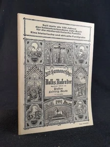 Alt-Hannoverscher Volkskalender auf das Jahr 1991. 119. Jahrgang. Grote (Hg.), L - Bild 1 von 1