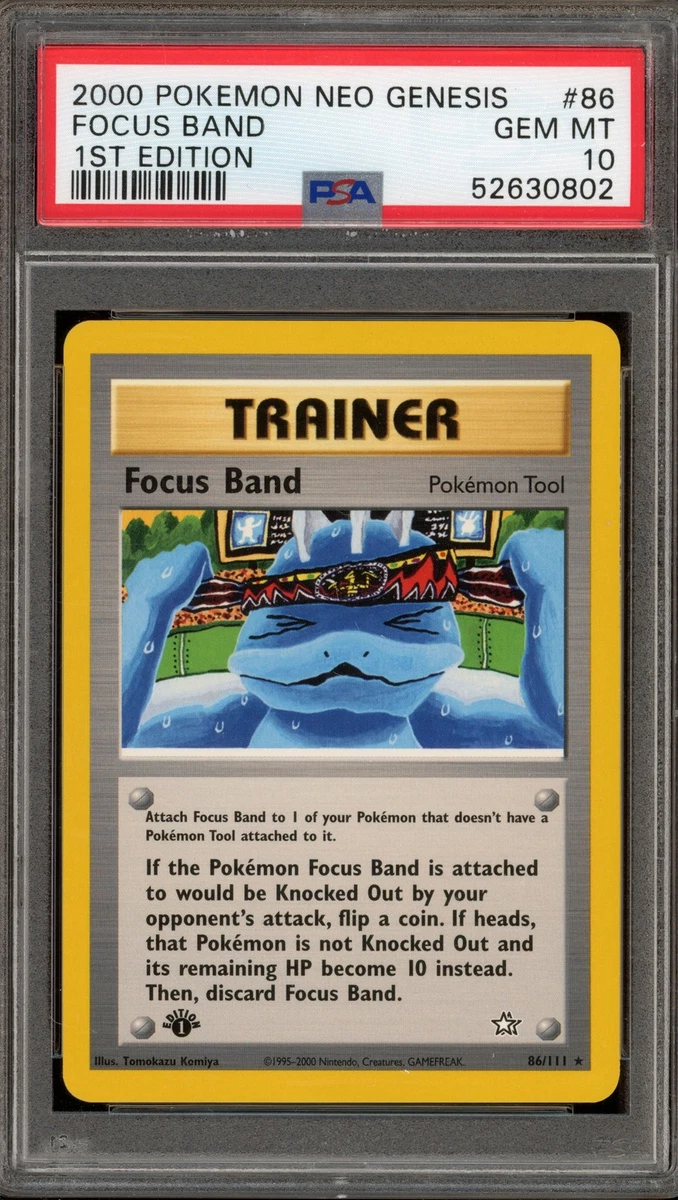 Pokémon TCG 1st Edition Neo Genesis Rare Individual Collectible