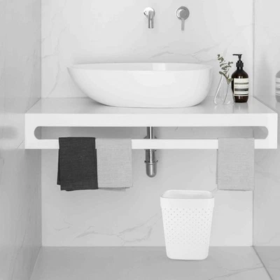  Mülleimer Kunststoff Wc Kleiner Kann Müllbehälter Für Schlafzimmer - Bild 1 von 4