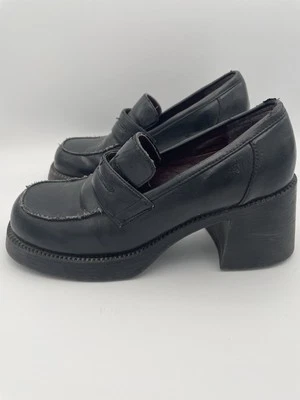 Bongo Chunky Maryjane Slip On Shoes Womens Size 7 Black - Image 1 of 4