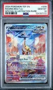 Pokemon Raging Bolt ex Temporal Forces Special Illustration Rare #208 PSA 10 - Bild 1 von 2