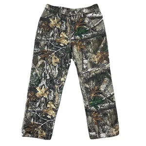 Mount’n Prairie Mens Realtree Camo Hunting Pants Size 36x32 Multicolor Pockets - Picture 1 of 13
