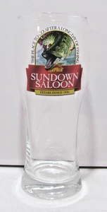 Rapala Sundown Saloon MUSKY Muskellunge Fish con señuelo vaso de cerveza tulipán de 6,75" - Imagen 1 de 3