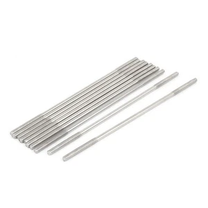 M3x110 mm 304 Edelstahl Doppelend Gewinde Stehbolzen Schraube Bolzen 10 Stück - Bild 1 von 3