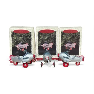 1996 Hallmark Keepsake Kiddie Car Classics Murray Flugzeug Ornament 3er Set - Bild 1 von 10