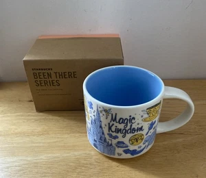 Disney Magic Kingdom Starbucks Pin Drop Been There Series 14 oz Mug 2019 NIB - Picture 1 of 8