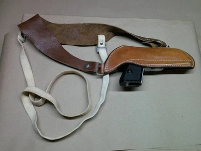 Vintage Bianchi RH Shoulder Holsterb for Medium Size Auto Pistol Walther PPK - Image 1 of 4