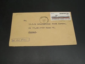 Singapore 1978 airmail cover to finland *11504 - Picture 1 of 2