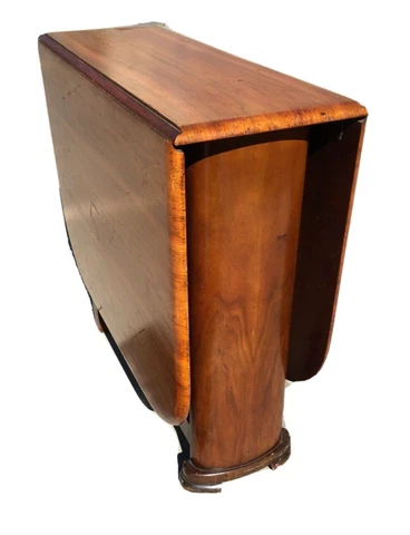 c. 1920  Art Deco English or American Maple Apartment size Dining Table Cover