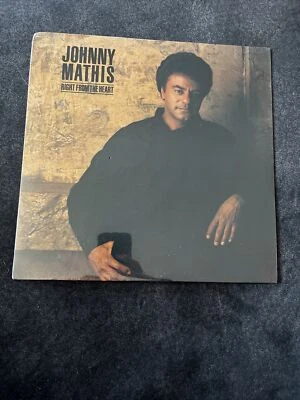 *NEW SEALED* Johnny Mathis - Right From The Heart (1985) Columbia LP FC-39601 - Image 1 of 4