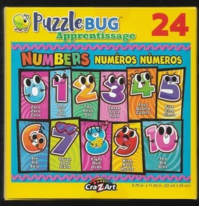 Puzzlebug Learning Numeros 24 piezas NUEVO - Imagen 1 de 3