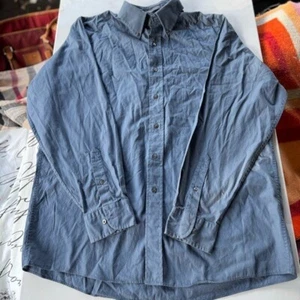 Lord & Taylor Men's Blue Button-Up Shirt Size 16.5 - Picture 1 of 24