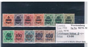 German Stamp Sets - Picture 1 of 194