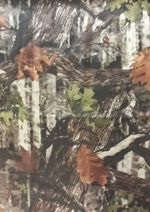 Robert Kaufman/Elementree Fabric 1.5 Yds. *Tree/Leaf Camo Print *Cotton Canvas - Picture 1 of 7