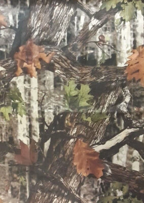Robert Kaufman/Elementree Fabric 1.5 Yds. *Tree/Leaf Camo Print *Cotton Canvas - Image 1 of 4