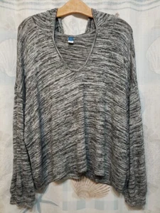 Old Navy Active Women's Pullover Sweater Hooded V-Neck Size XXL - Picture 1 of 21