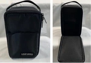 Case Logic 12 Slot CD Compact Disc Storage Case Hand Carrying Strap Black - Picture 1 of 5