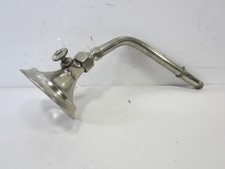 Vintage Chrome Wide Shower Head & Pipe - (restoration)