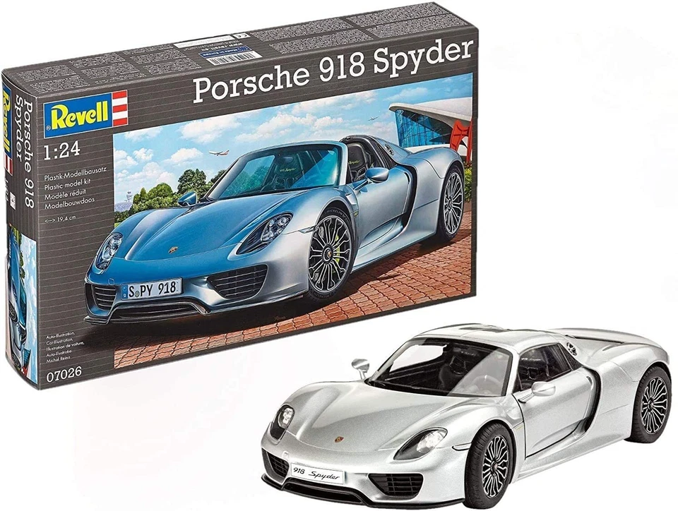 Porsche 918 Spyder 1 24 Rev07026 - Revell modellismo