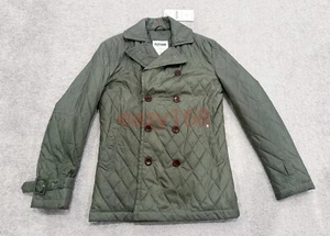 New Plectrum By Ben Sherman Mens Sz XS Jacket $249 Green Coat Quilted - Picture 1 of 14