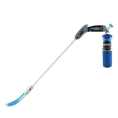BLUEFIRE 32" Long Propane Weed Torch Trigger Start Self Ignition on Handle