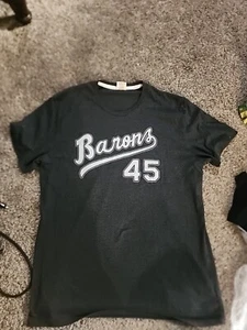 Homage Birmingham Barons MICHAEL JORDAN 45 Jersey Shirt XL Homage Throwback - Picture 1 of 4