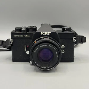 Porst Compact Reflex Spiegelreflexkamera + Objektiv 50mm 1:1.8 - GETESTET - Bild 1 von 19