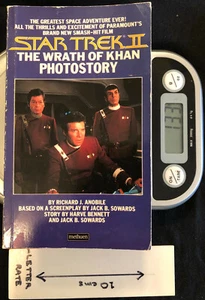Star Trek II: The Wrath of Khan Photostory - PB 1st Ed by Richard J Anobile - Picture 1 of 1