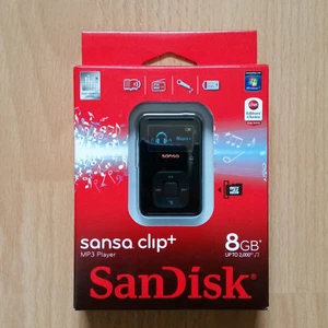 SanDisk Sansa Clip+ Black 8GB Digital Media Player BNIB ++RARE++ - Picture 1 of 1