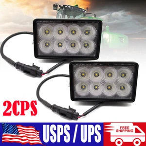 2pcs 40W LED Work Lights Headlights for John Deere Case New Holland 222004A2 - Picture 1 of 9