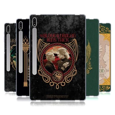 ОФИЦИАЛЬНЫЙ ДОМ ДРАКОНА СЕЗОН 2 ГРАФИЧЕСКИЙ ГЕЛЕВЫЙ ЧЕХОЛ ДЛЯ ПЛАНШЕТОВ SAMSUNG 1 - Изображение 1 из 4
