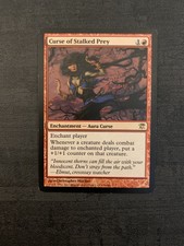 Curse of Stalked Prey Magic MTG LP/NM Innistrad