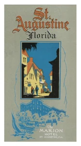 TRAVEL POSTERS 9007 - St. Augustine 9.5 x 17 - Picture 1 of 4
